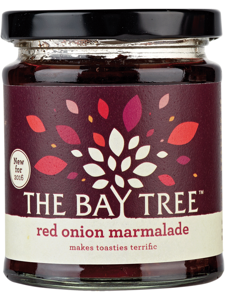The Bay Tree Red Onion Marmalade 200g — exact supplier pack photograph