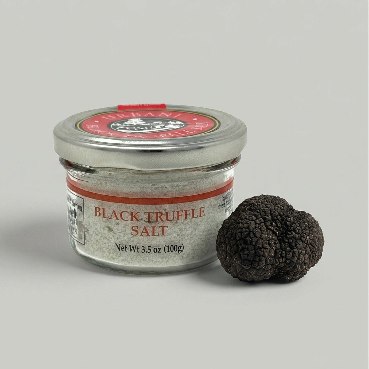 Urbani Black Summer Truffle Salt 100g manufacturer jar