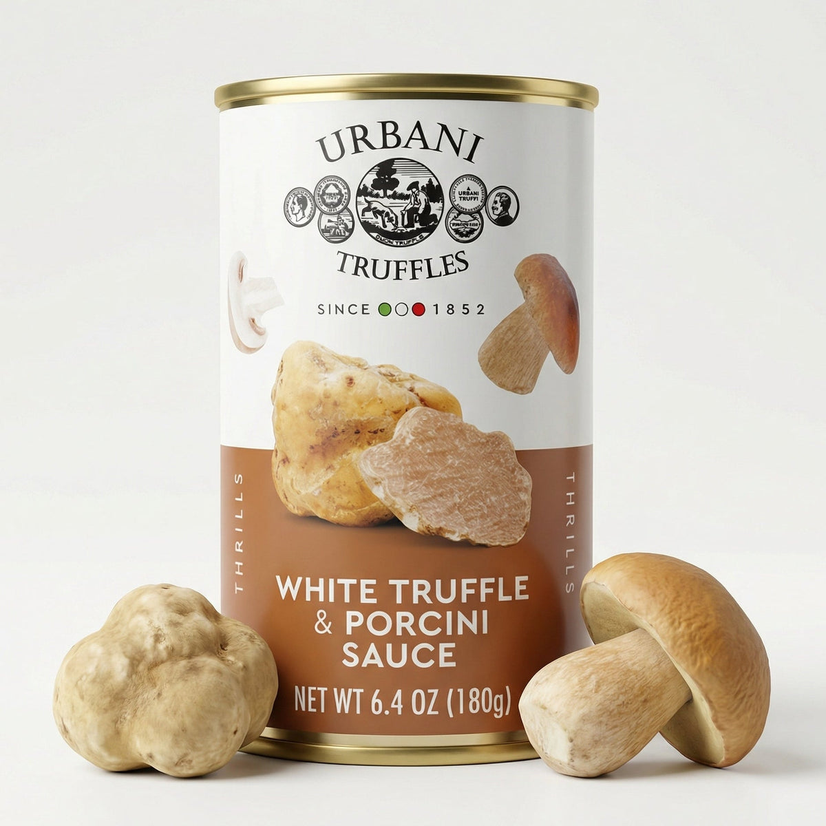 Urbani White Truffle & Porcini Sauce 180g manufacturer tin