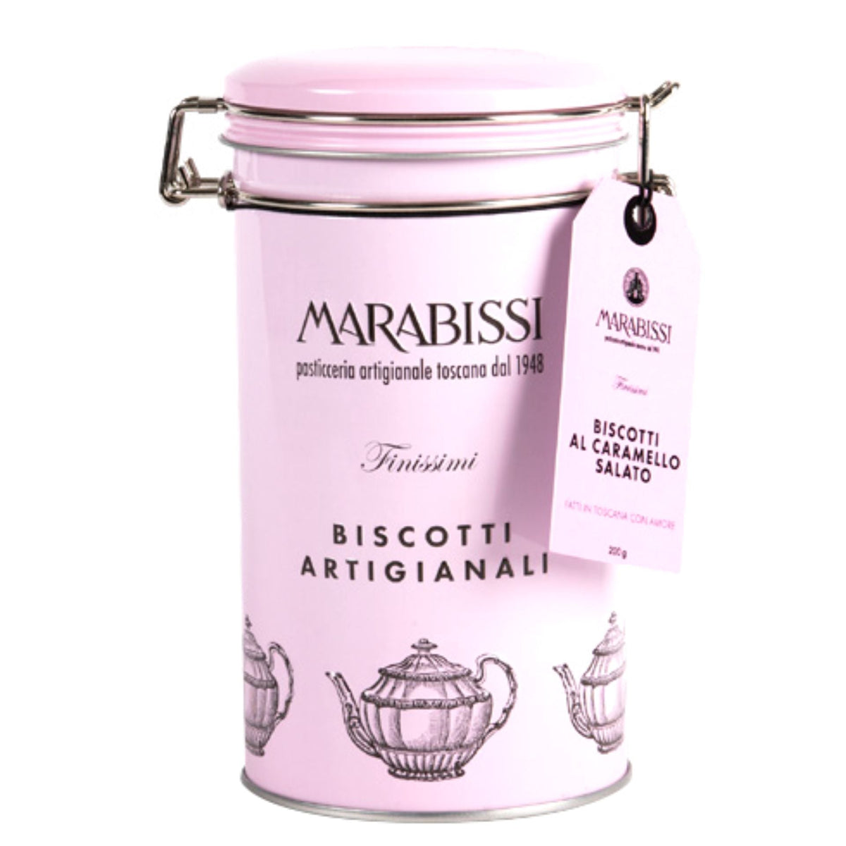 Marabissi Salted Caramel Artisan Biscuits (Tin) 200g