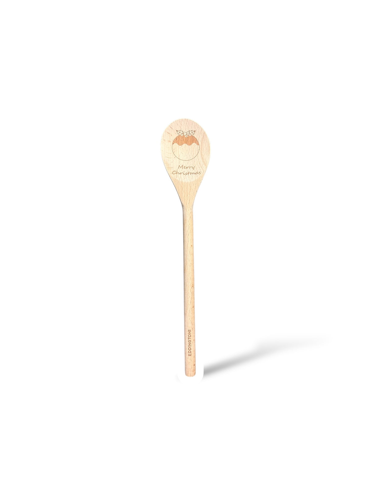 Christmas Pudding Beechwood Baking Spoon; one spoon supplied