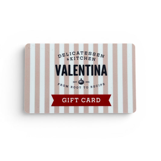 VALENTINA Gift Card £50