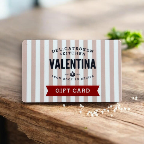 VALENTINA Gift Card £50