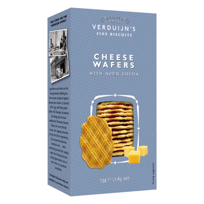 Verduijn's Cheese Wafers with Aged Gouda 75g