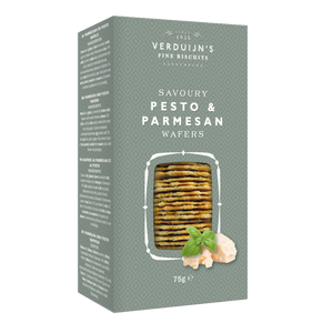 VERDUIJN'S Parmesan Wafers with Basil & Garlic 75g