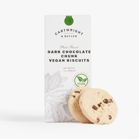CARTWRIGHT & BUTLER Vegan Dark Chocolate Chunks Biscuits 200g