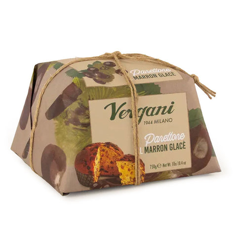 VERGANI Gourmet Marrons Glaces Panettone