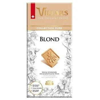 Villars Caramelised Blond Chocolate 100g