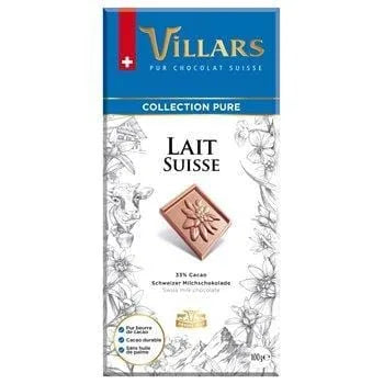 Villars Fine & Delicate Swiss Milk Chocolate 100g