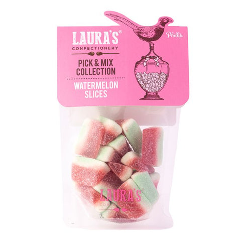 LAURA'S CONFECTIONERY Watermelon Slices Pouch 148g