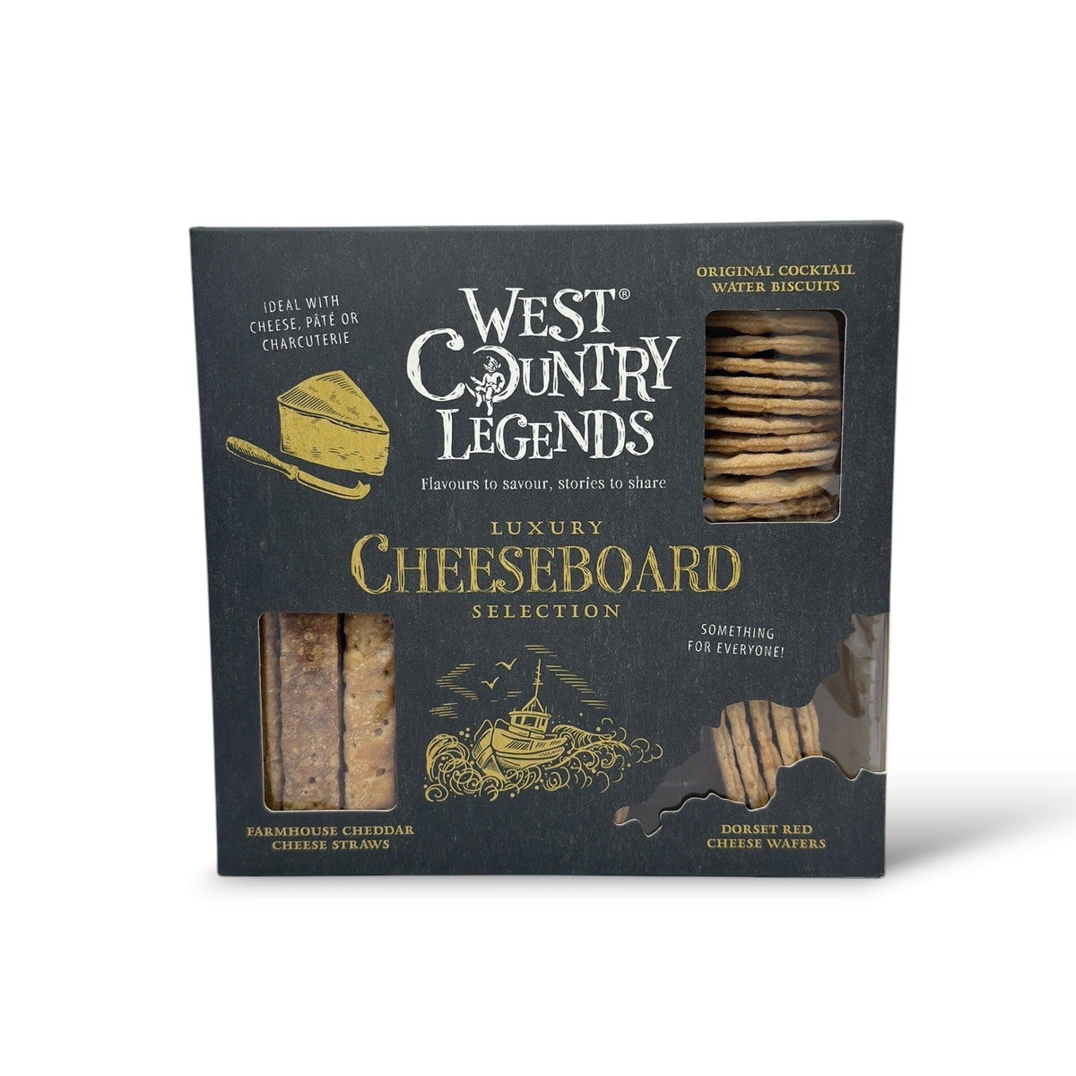 West Country Legends Luxury Cheeseboard Selection