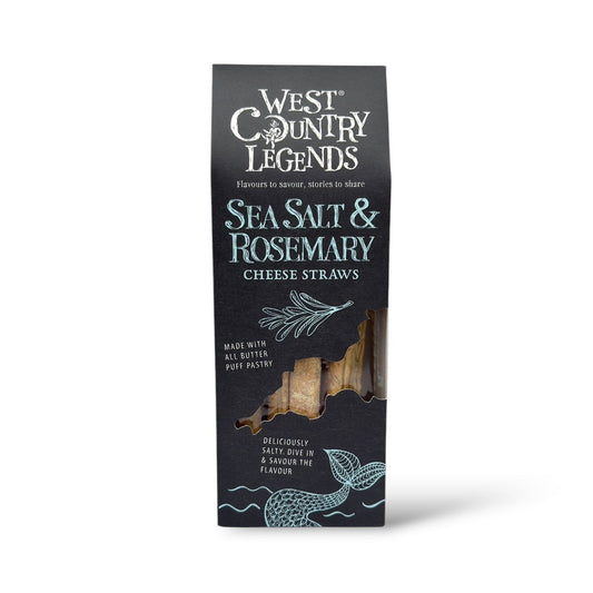 West Country Legends Sea Salt & Rosemary Cheese Straws