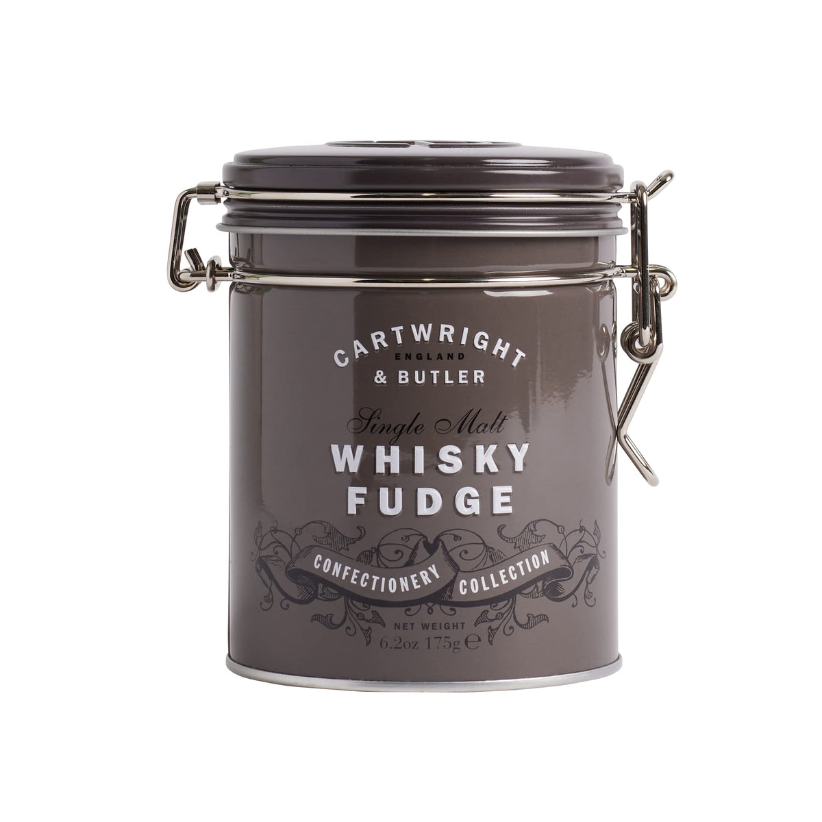 Cartwright & Butler Whisky Fudge Tin 175g