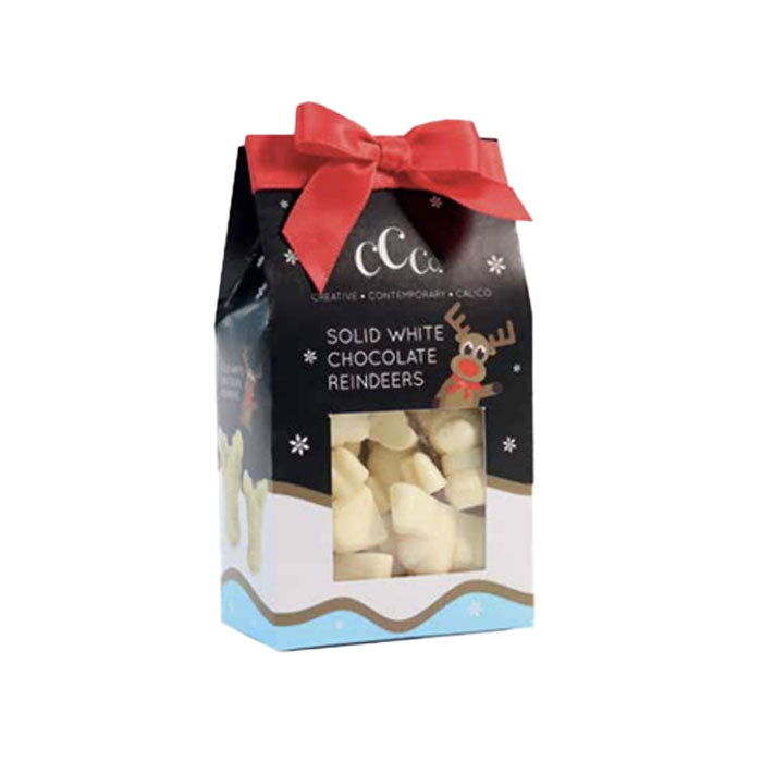 CCO Solid Chocolate Christmas Reindeer's 130g