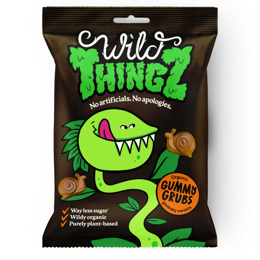 Wild Thingz Organic Gummy Grubs original product pouch