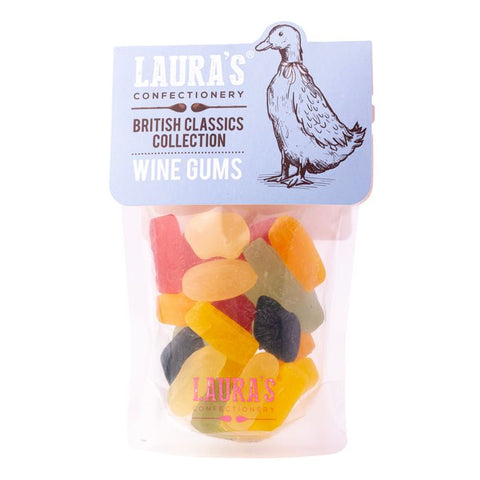 LAURA'S CONFECTIONERY Wine Gums Pouch 146g