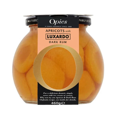 OPIES Apricots with Luxardo Rum 460g