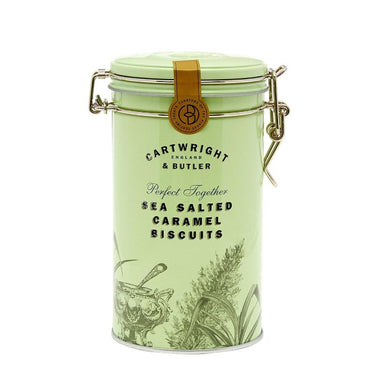 CARTWRIGHT & BUTLER Salted Caramel Biscuits in Tin 200g