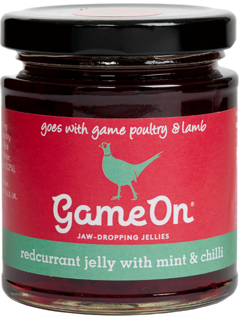 GAMEON Redcurrant Jelly with Mint & Chilli 205g