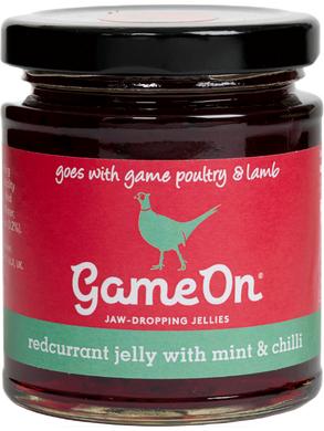 GAMEON Redcurrant Jelly with Mint & Chilli 205g