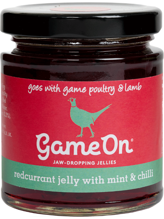 GAMEON Redcurrant Jelly with Mint & Chilli 205g