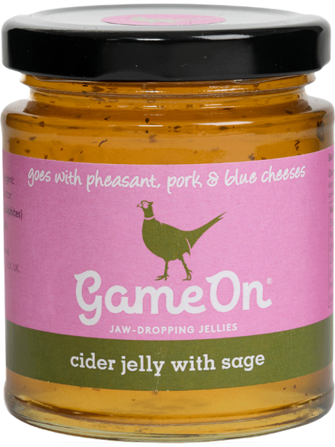 GAMEON Cider Jelly with Sage 195g