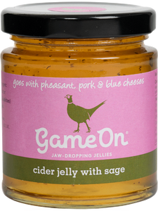 GAMEON Cider Jelly with Sage 195g