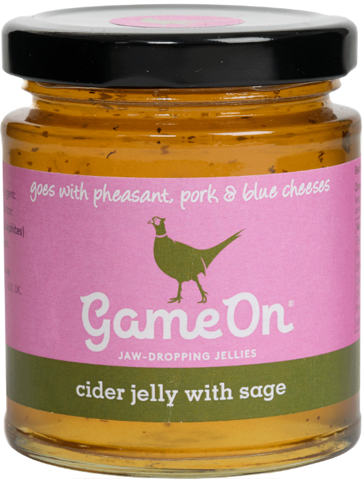 GAMEON Cider Jelly with Sage 195g