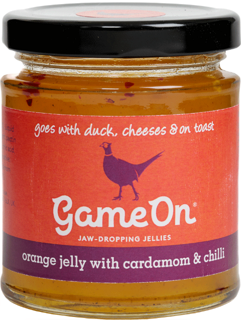 GAMEON Orange Jelly with Cardamom & Chilli 195g