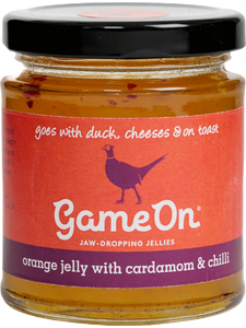 GAMEON Orange Jelly with Cardamom & Chilli 195g