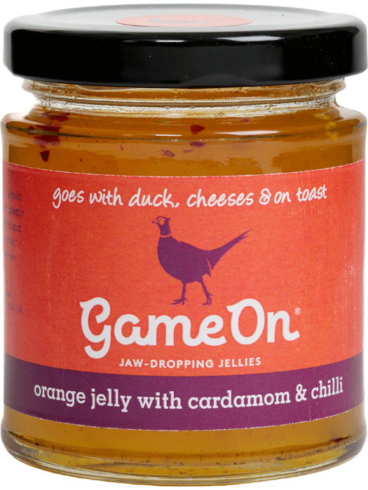 GAMEON Orange Jelly with Cardamom & Chilli 195g