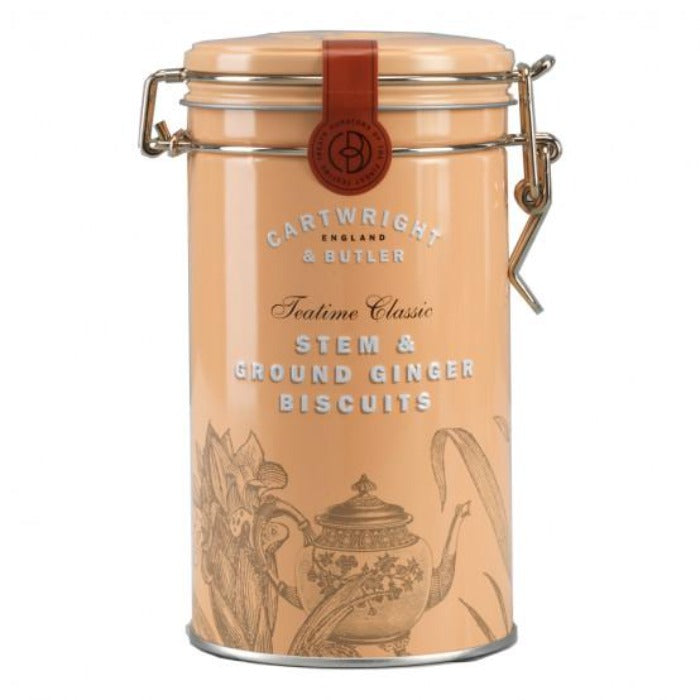 CARTWRIGHT & BUTLER Stem Ginger Biscuits Tin 200g