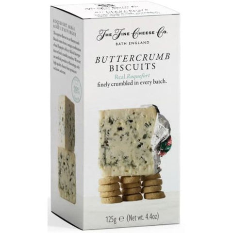 THE FINE CHEESE CO. Roquefort Buttercrumb Biscuits 125g