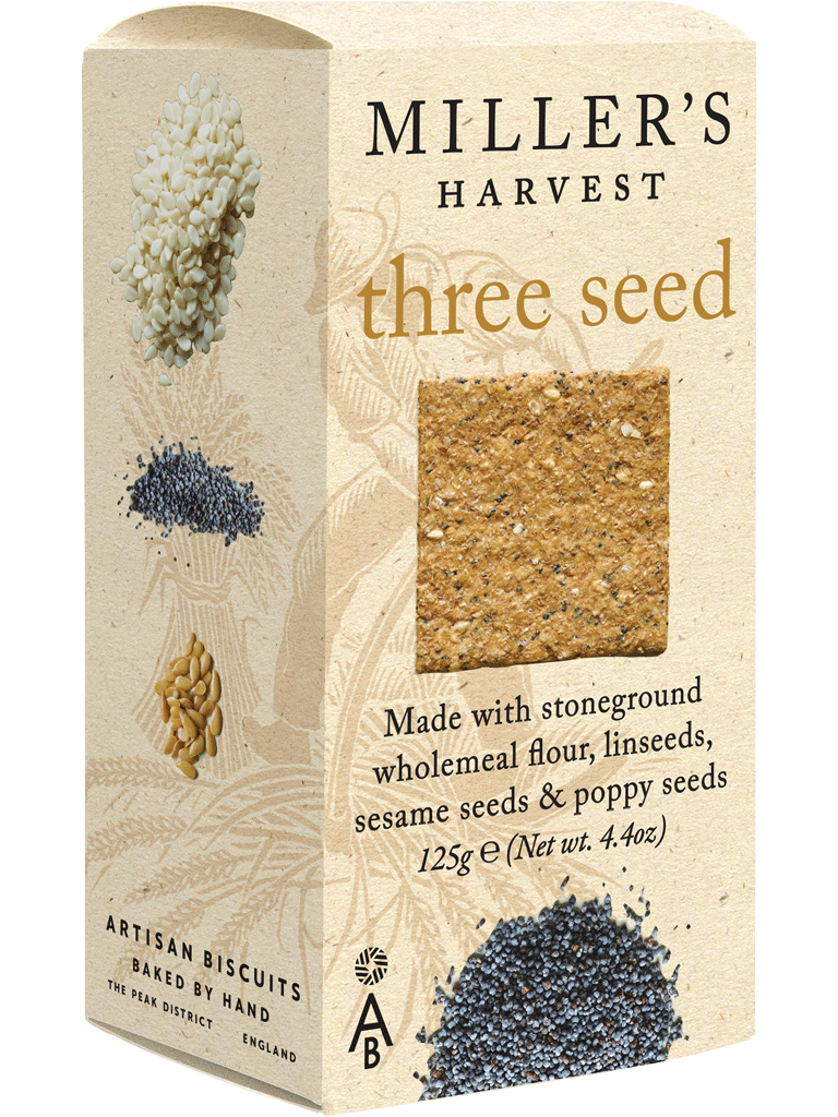 Miller's Harvest Three Seed 125g