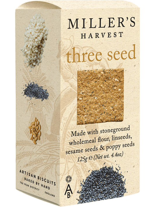 MILLER'S HARVEST Three Seed 125g