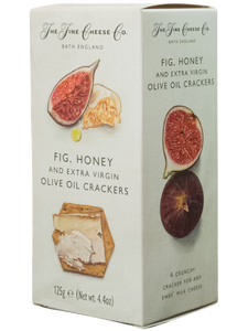 THE FINE CHEESE CO. Fig, Honey & Extra Virgin Olive Oil Crackers 125gr