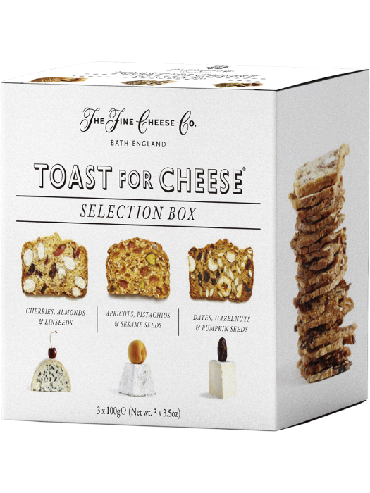 THE FINE CHEESE CO. Toast for Cheese Selection 3x100g