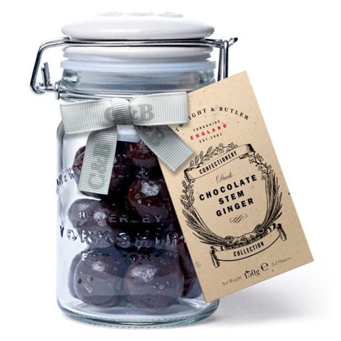 CARTWRIGHT & BUTLER Stem Ginger in Dark Chocolate 150g