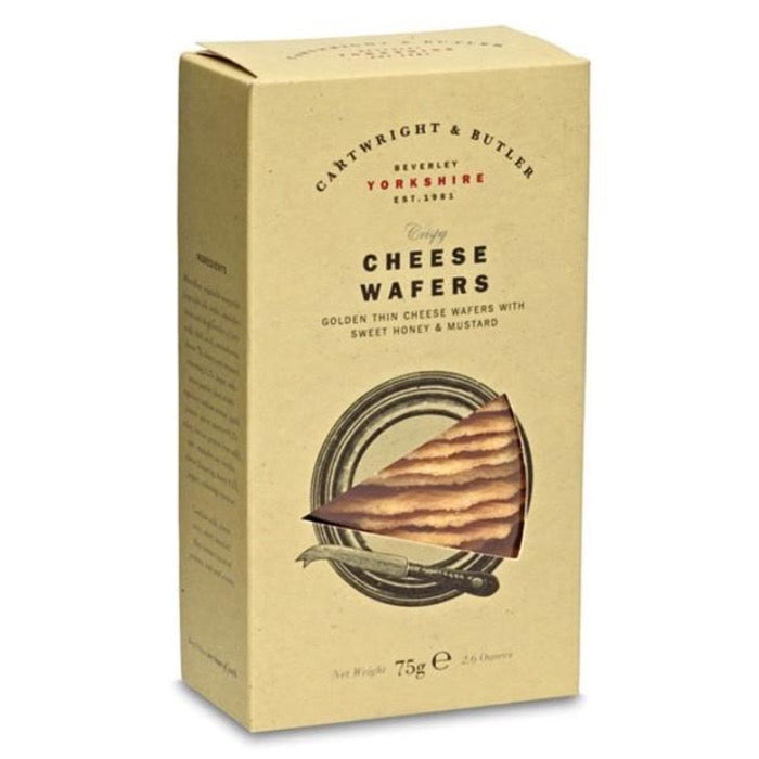 Cartwright and Butler Honey Mustard Cheese Wafers 75g pack