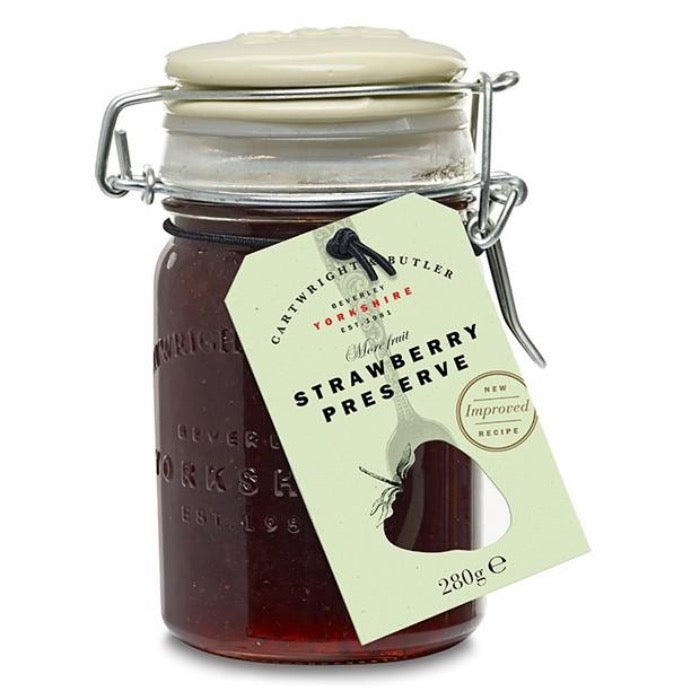 Cartwright and Butler Strawberry Preserve 280g jar