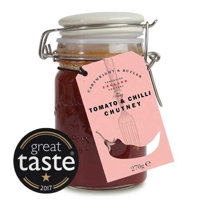 Cartwright and Butler Tomato and Chilli Chutney 270g jar