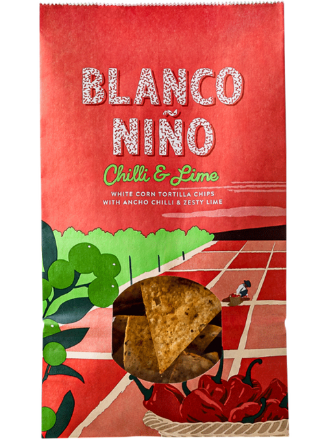 BLANCO NIÑO Tortilla Chips - Chilli & Lime 175g