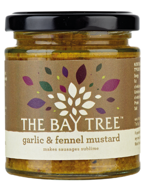 THE BAY TREE Garlic & Fennel Mustard 180g