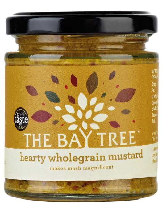 THE BAY TREE Hearty Wholegrain Mustard 180g