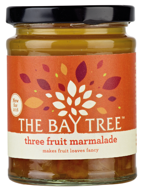 THE BAY TREE Three Fruit Marmalade 340g