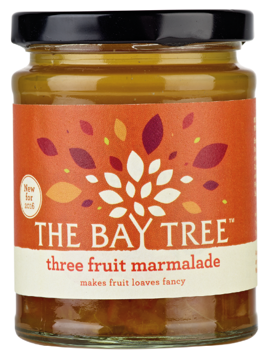 THE BAY TREE Three Fruit Marmalade 340g