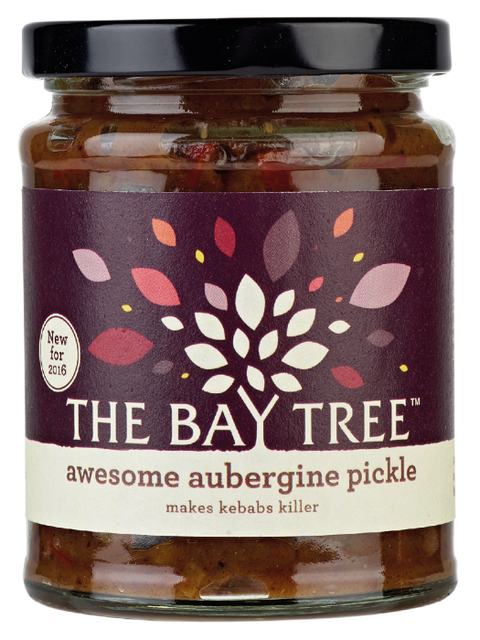 THE BAY TREE Awesome Aubergine Pickle 290g