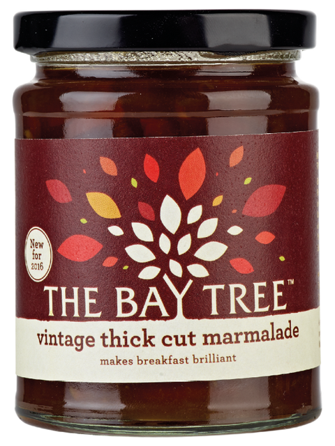 THE BAY TREE Vintage Thick Cut Marmalade 340g