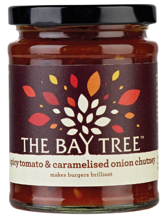 THE BAY TREE Spicy Tomato & Caramelised Onion Chutney 320g