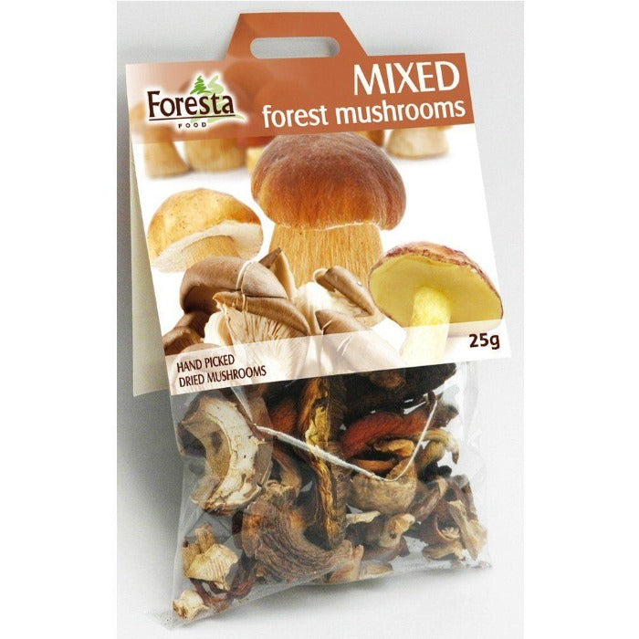 Foresta Mixed Forest Dried Wild Mushrooms 25g